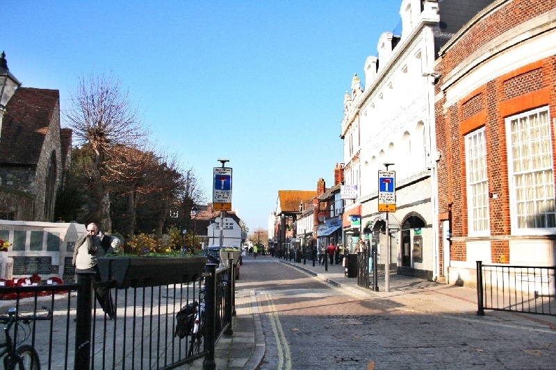 West Street in Havant town centre